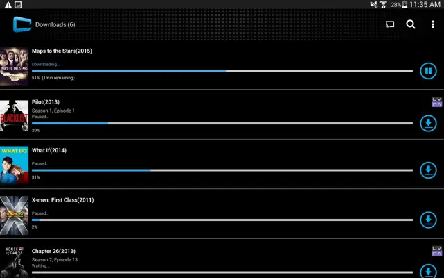 CinemaNow android App screenshot 0