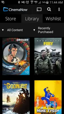 CinemaNow android App screenshot 13